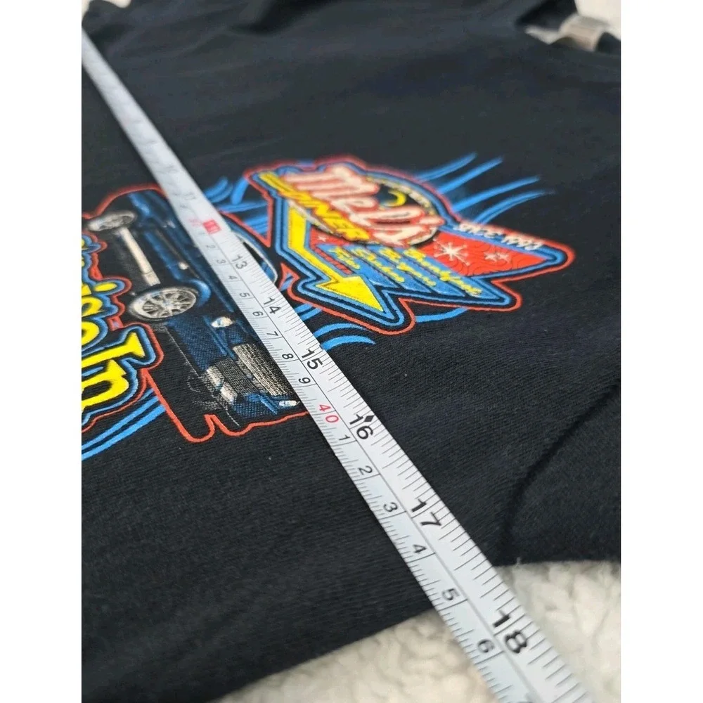 Mel's Diner Shirt Mens Small Car Graphic Tee Pigeon Forge TN Smokey Mountains